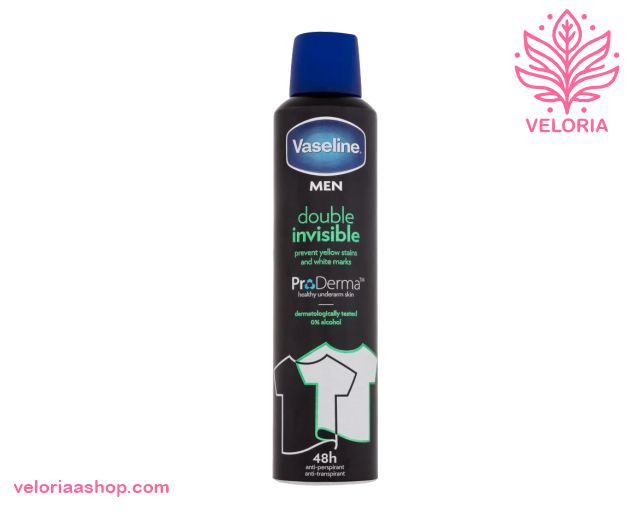 15 اسپری ضد تعریق مردانه وازلین Vaseline مدل Double Invisible - تصویر 1